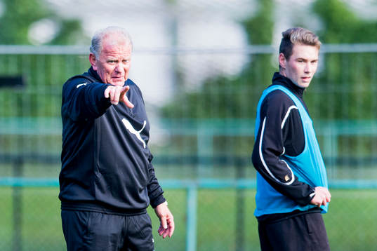 Malmö FFs fd manager Bob Houghton