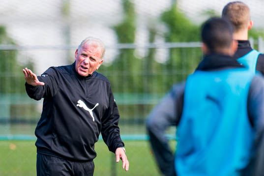 Malmö FFs fd manager Bob Houghton