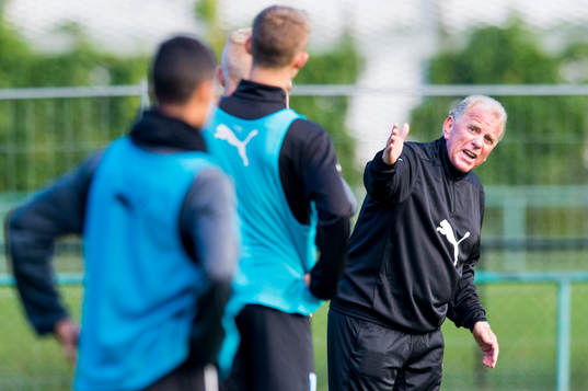 Malmö FFs fd manager Bob Houghton