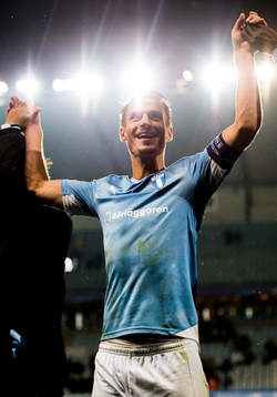 Malmö FFs Markus Rosenberg jublar