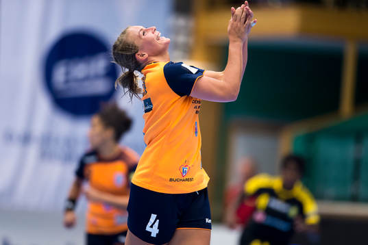 Bucarestis Isabelle Gulldén jublar