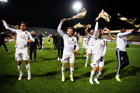 Östersunds Hosam Aiesh, Kujtim Bala och Jonathan Azulay