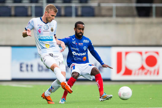 Gefles Robin Nilsson och Åtvidabergs Ammar Ahmed