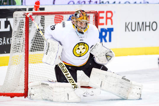 Brynäs målvakt Bernhard Starkbaum
