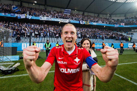 Norrköpings Andreas Johansson jublar