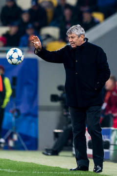 Shakhtar Donetsks tränare Mircea Lucescu