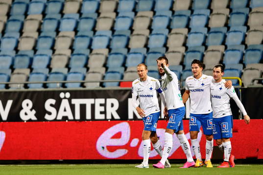 Norrköpings Andreas Johansson, Emir Kujovic, David Boo