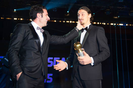 Luis Figo klappar om Zlatan Ibrahimovic