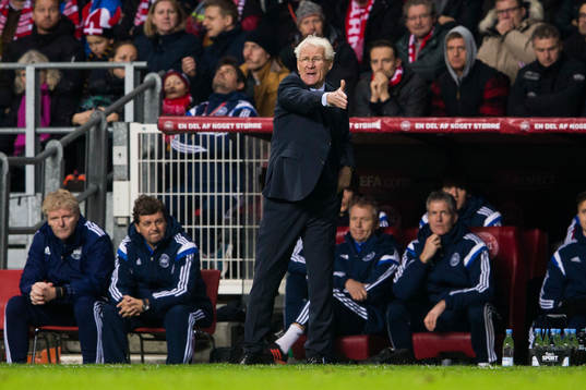 Danmarks förbundskapten Morten Olsen