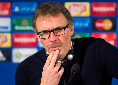 s tränare Laurent Blanc