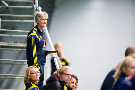 Förbundskapten Pia Sundhage