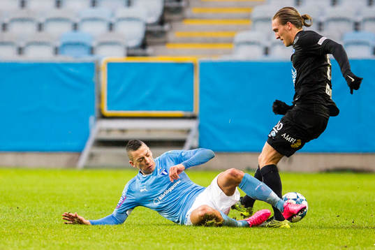 Malmös Nikola Djurdjic och Moldes Per-Egil Flo i duell