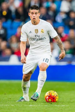 Real Madrids James Rodríguez