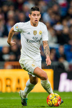 Real Madrids James Rodríguez