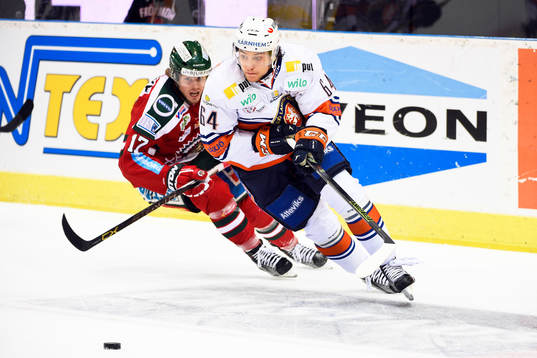 Frölundas Sebastian Stålberg och Växjös Eric Martinsson