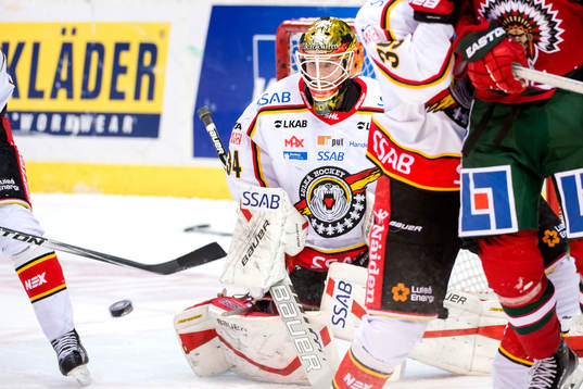 Luleås målvakt Joel Lassinantti