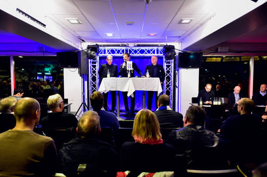 Ulf Ivarsson, kassör, Karl Jartun, ordförande och Mikael Källström ledamot