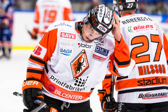 Karlskronas Victor Aronsson hänger med huvudet