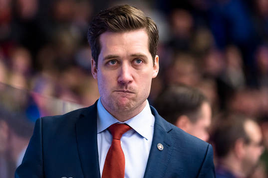 Växjös tränare Sam Hallam