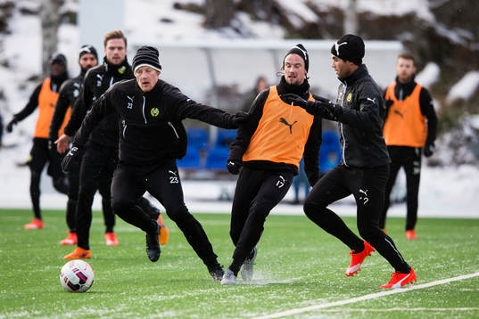 Hammarbys Lars Saetra, Linus Hallenius och Lars Fuhre