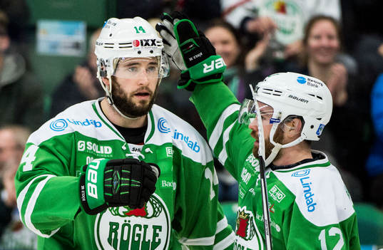 Rögles Jordan Smotherman jublar