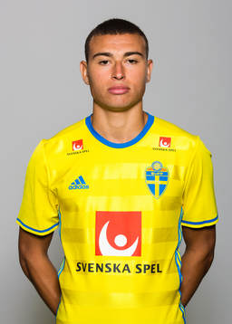 Jordan Larsson i P19-landslaget