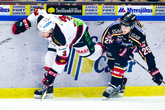 Malmö Redhawks Kent McDonell och Luleås Anton Hedman