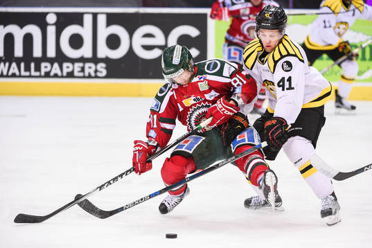 Frölundas Ryan Lasch och Brynäs Greg Scott