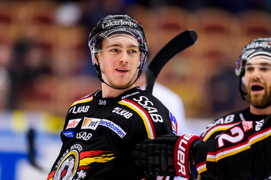 Luleås Johan Forsberg jublar