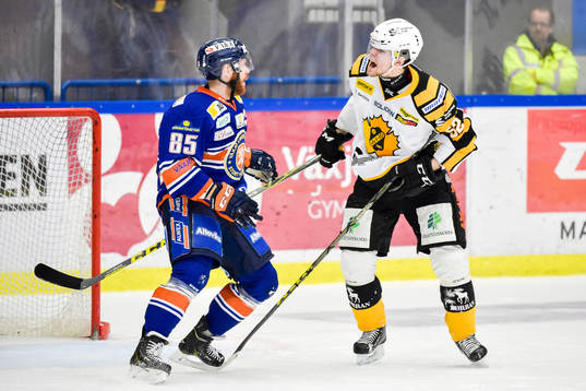Bråk mellan Växjös Liam Reddox och Skellefteås Arvid