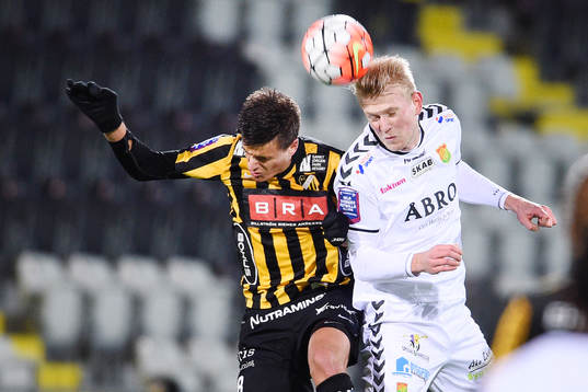 Häckens Alexander Jeremejeff och GAIS Carl Nyström
