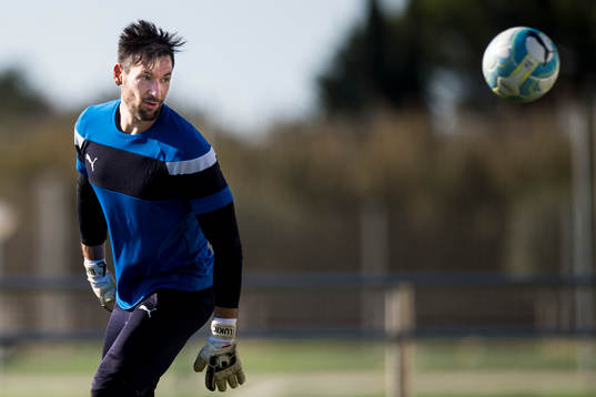 Halmstads målvakt Stojan Lukic