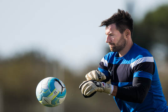 Halmstads målvakt Stojan Lukic