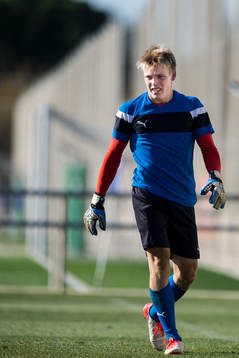 Halmstads målvakt Isak Pettersson