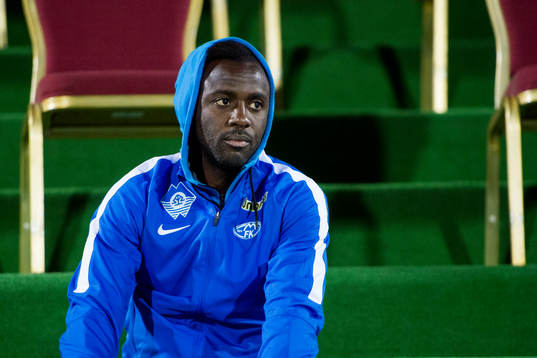 Moldes Dulee Johnson på läktaren