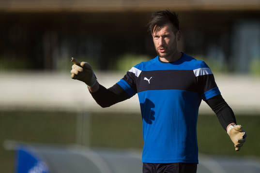Halmstads målvakt Stojan Lukic