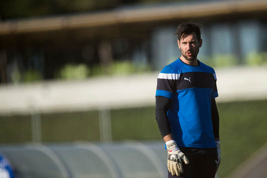 Halmstads målvakt Stojan Lukic