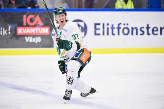 Färjestads Martin Röymark jublar