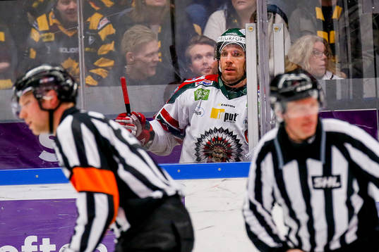 Frölundas Joel Lundqvist var arg på domaren Aleksi Rantala