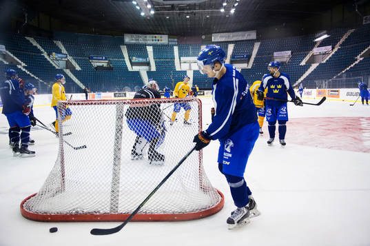 Marcus Sörenssen i förgrunden