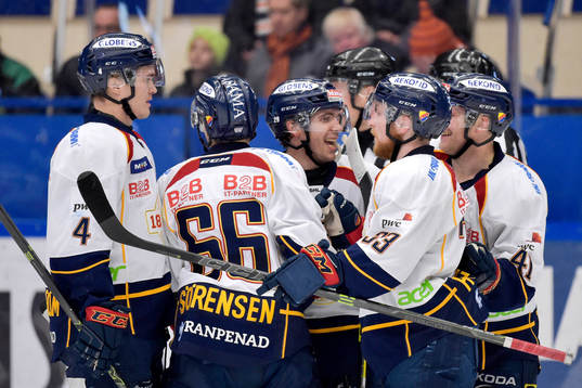 Djurgårdens Matt Anderson jublar