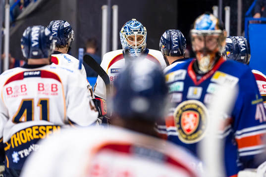 Djurgårdens målvakt Mantas Armalis jublar