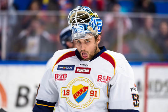 Djurgårdens målvakt Mantas Armalis