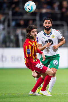 Syrianskas Stefan Ilic och Hammarbys Stefan Batan