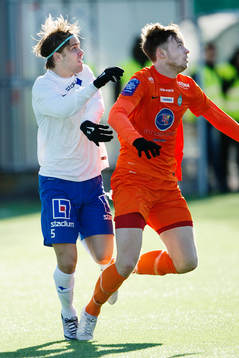 Norrköpings Christoffer Nyman och Athletics Daniel Jarl