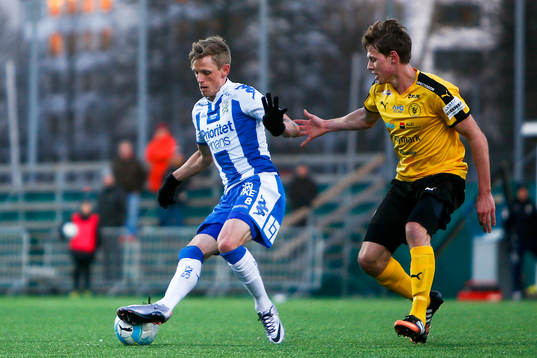 IFK Göteborgs Sören Rieks och Frejs Philip Wiström