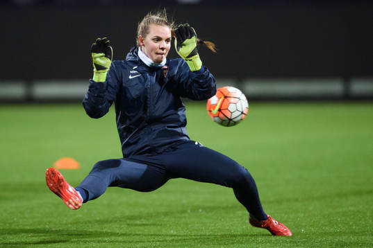 Norges målvakt Josefine Ervik