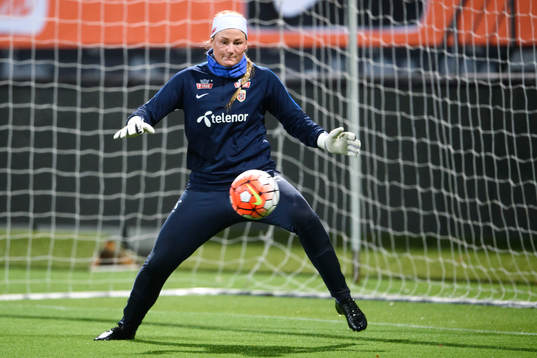 Norges målvakt Kristine Nöstmo
