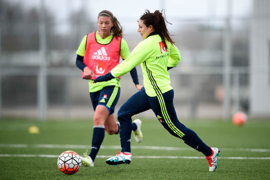 Sveriges Paulie Hammarlund och Josefin Johansson