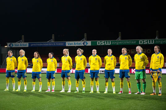 Sveriges Olivia Schough, Caroline Seger, Jessica